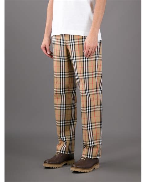 fake burberry pants|burberry slacks for men.